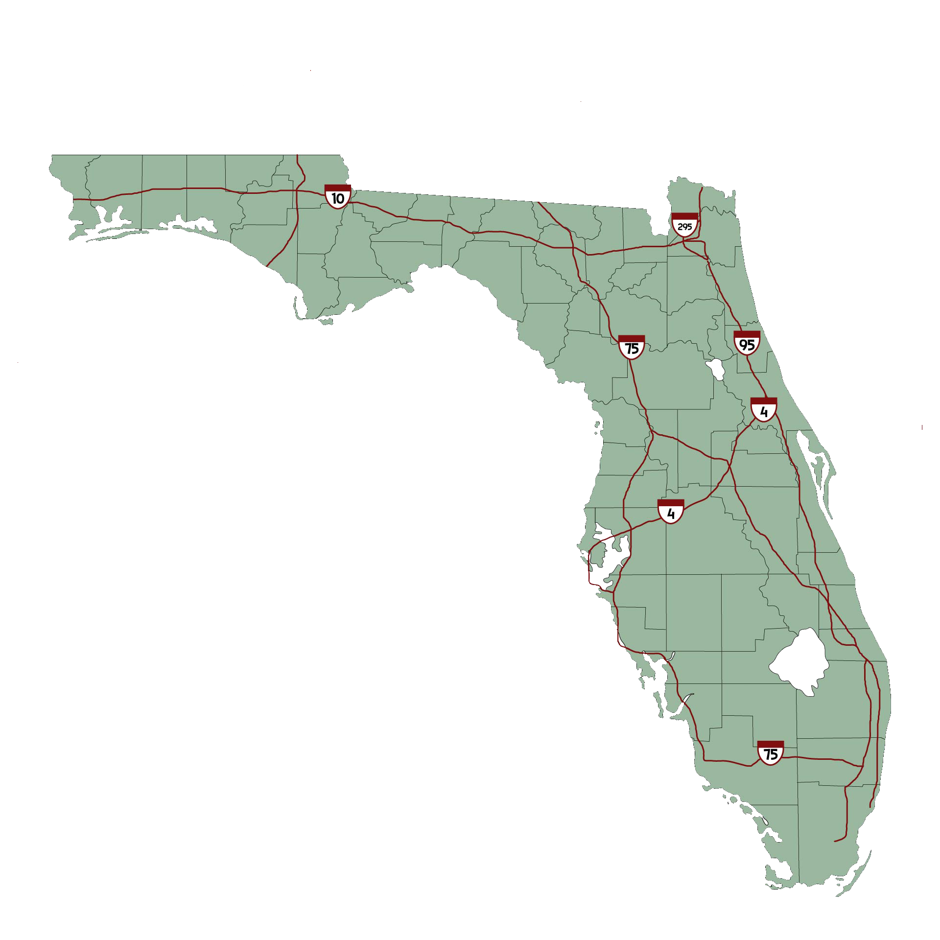 Florida Service Area
